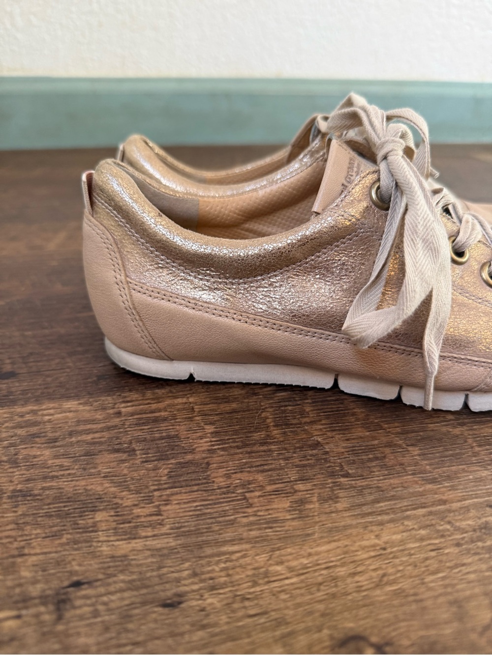 Paul Green “Posh” Rose Gold Sneakers US 7.5 - Picture 2 of 11